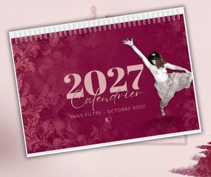 Couverture du calendrier Octobre Rose 2027